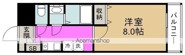 ラポルテの間取り写真