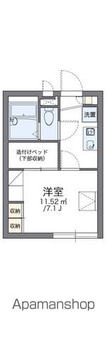 レオパレスシャルマンの間取り写真