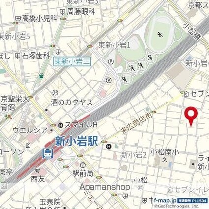 クレヴィスタ新小岩[1K/20.47m2]の周辺9