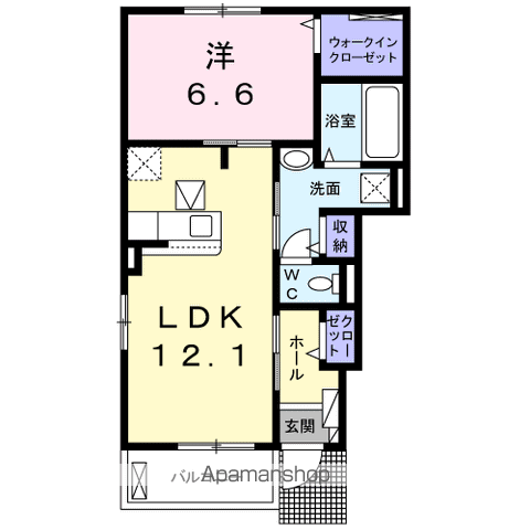 BLUE WILLOW Ⅱの間取り