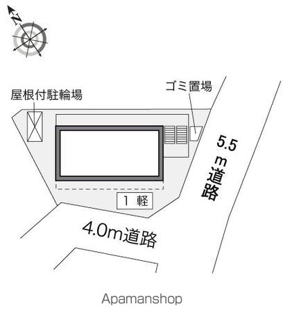 レオパレス大園Iの玄関写真