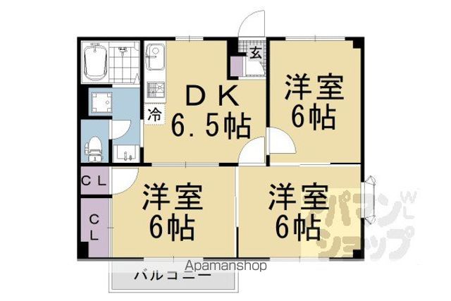 カーム小川の間取り写真