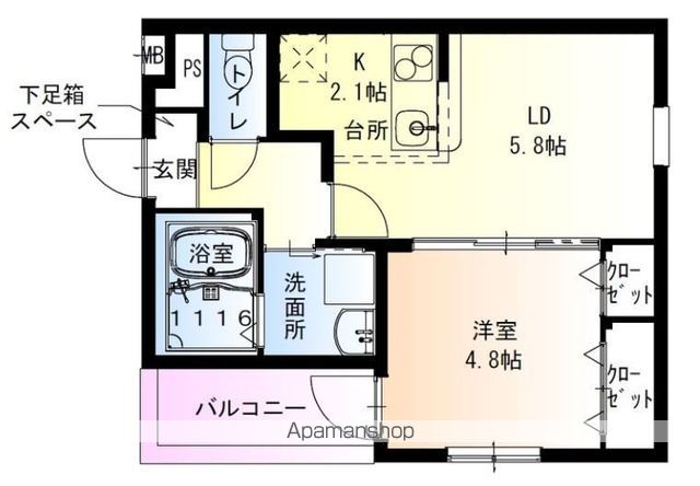 フジパレス高石千代田I番館の間取り写真