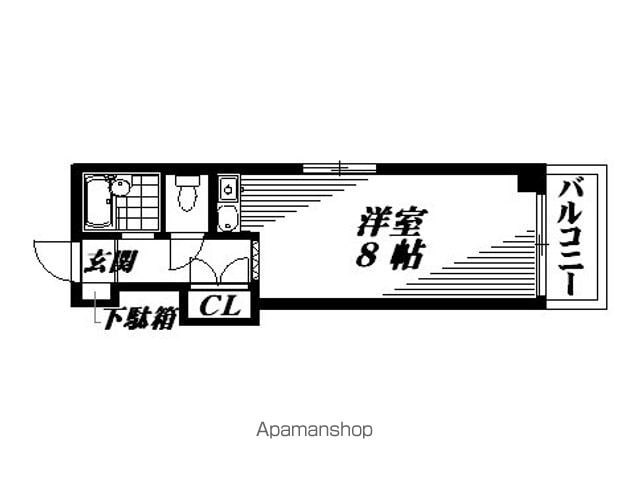 グランドール長堀の間取り写真