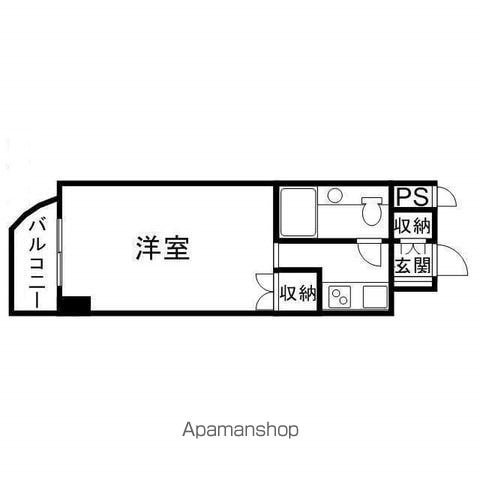 アルファ京町の間取り写真
