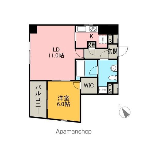 レジディア恵比寿南の間取り写真