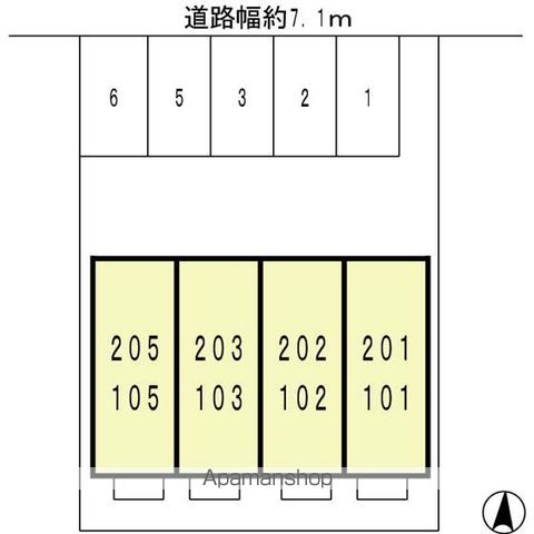 マ・メゾン湊通丁 102 ｜ 和歌山県和歌山市湊通丁南４丁目30（賃貸アパート1K・1階・26.27㎡） その22