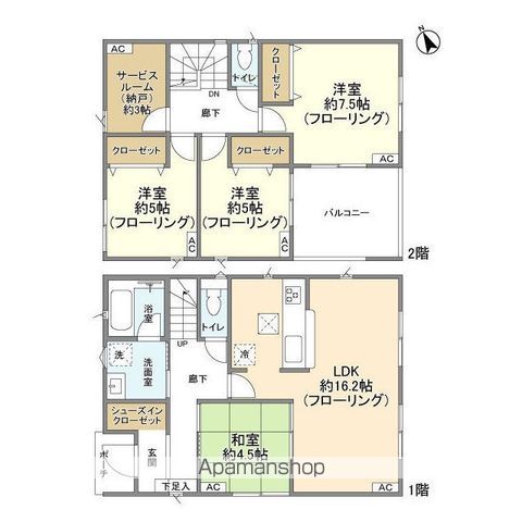 ＫＯＬＥＴ千城台北１６の間取り