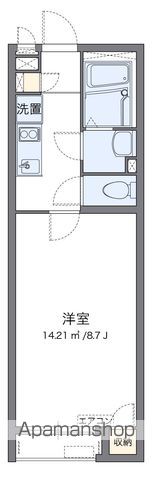 クレイノジュネス南栗原の間取り写真