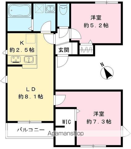 【ＩーＦＬＡＴの間取り】