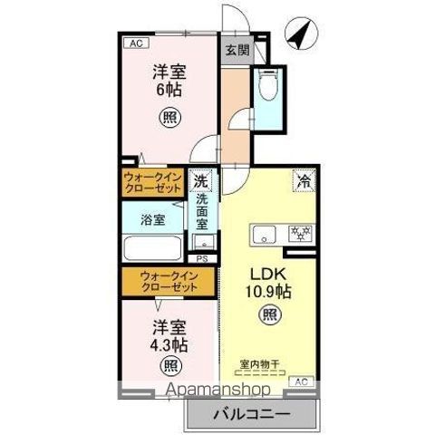 CLASSEUM桶川泉 Vの間取り写真
