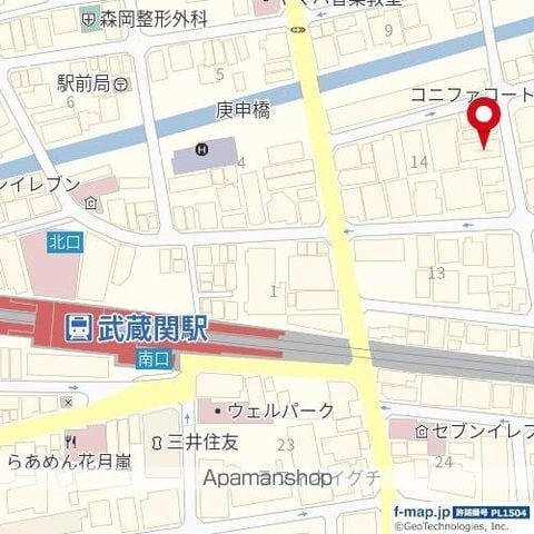 エクセルコート武蔵関の周辺写真