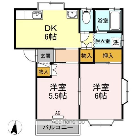 ルグランIII Aの間取り写真