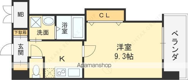 LUXE布施北Iの間取り写真