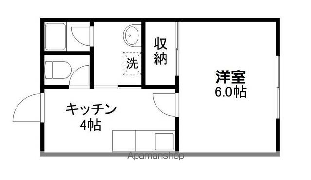 グリーンヒルズの間取り写真