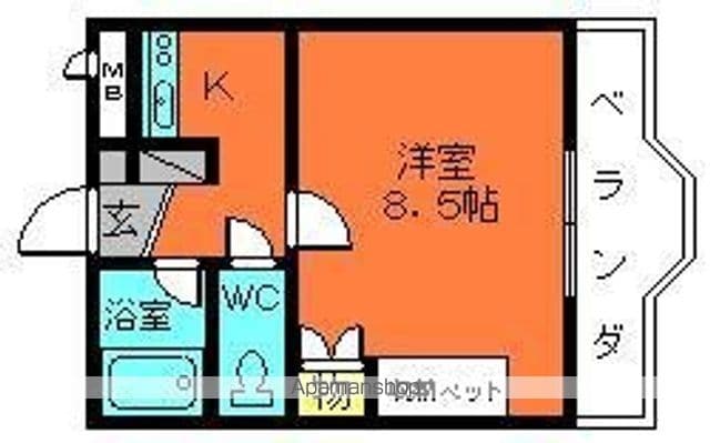 グレースビュー壱番館の間取り写真
