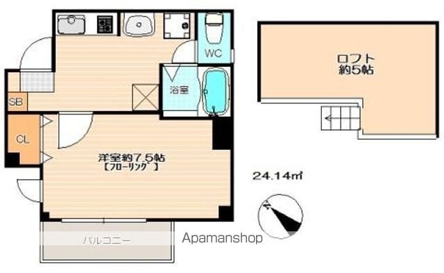 イル・グラッツィア天神南Iの間取り写真