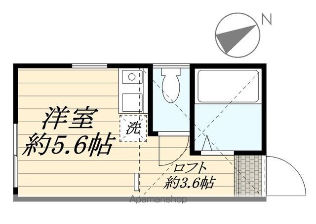 スリール鹿島田の間取り写真