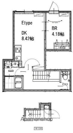 ＦＡＩＲ上井草[1LDK/36.81m2]の間取図