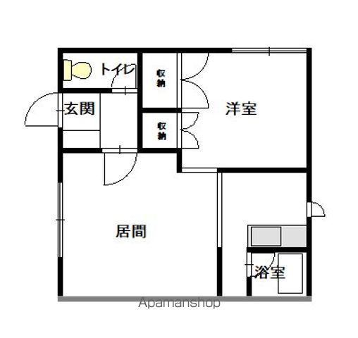 コーポ希望IIの間取り写真