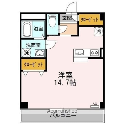 Y’S ビルの間取り写真