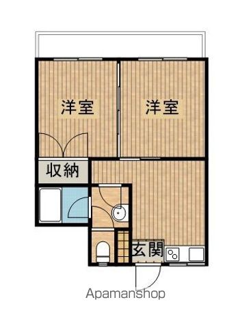 山本第2マンションの間取り写真