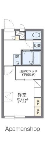 レオパレスオーベルジュの間取り写真
