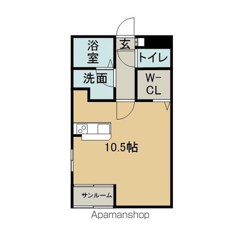 ザンジバルの間取り写真