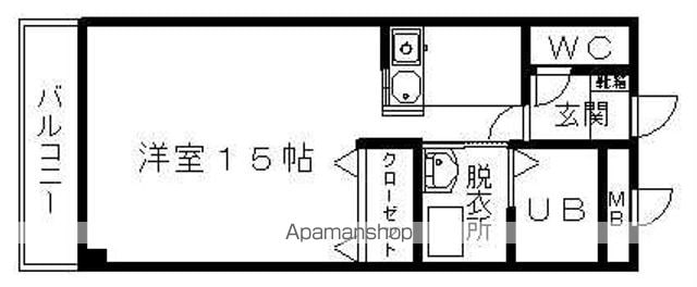 ベルドミール東浜の間取り写真