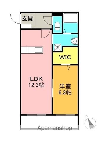 ＪＲ高山本線 長森駅 徒歩31分 3階建 築6年の間取り写真