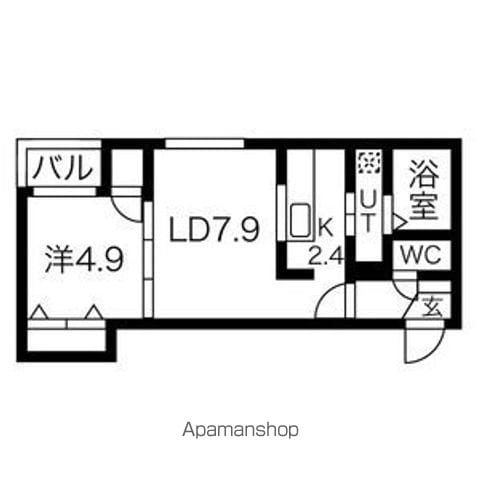 アベニール E.5の間取り写真
