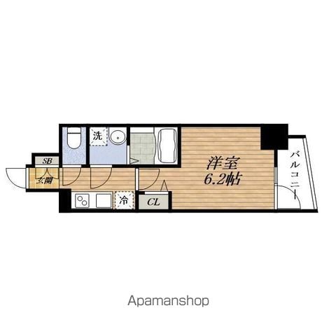 ESLEAD江坂セントラムの間取り写真