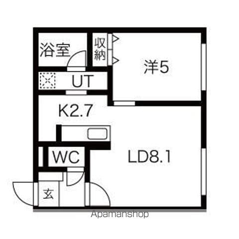 リリオ行啓通の間取り写真