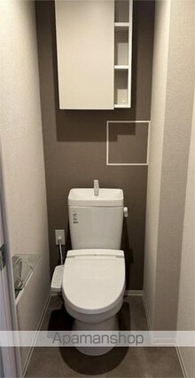 アルファレジデンシア南千住[1K/25.72m2]のトイレ