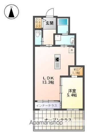 グレーシアの間取り写真