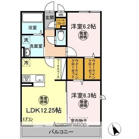 飯沼NTステージの間取り写真