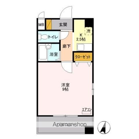 【日野市多摩平のマンションの間取り】