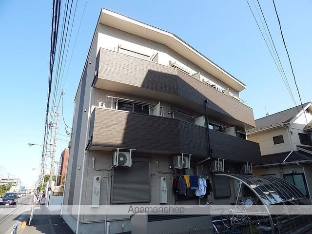 東京都国立市谷保[1K/21.47m2]の外観2