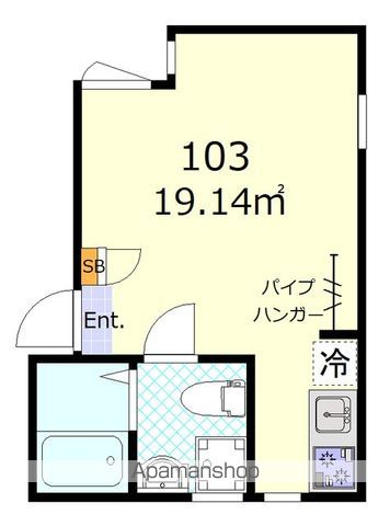 ルーエ亀有の間取り写真