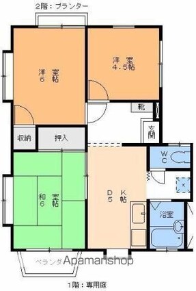 アマリージョ余戸[3DK/50.22m2]の間取図