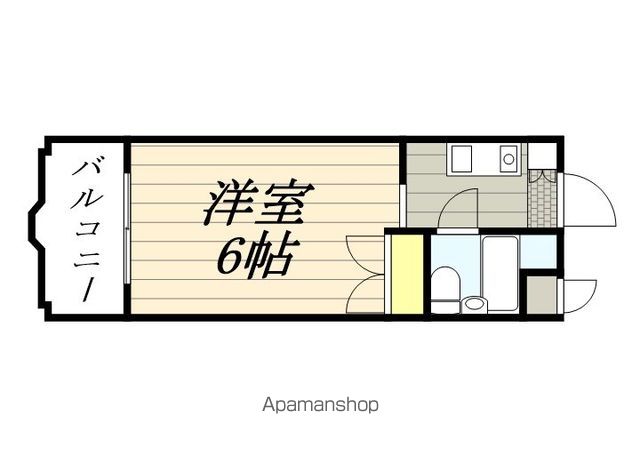 福岡市南区塩原のマンションの間取り