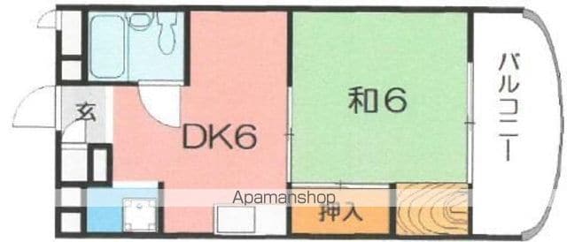 マンション和光の間取り写真