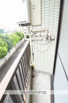 ユーコート武蔵小金井[1R/15m2]のバルコニー