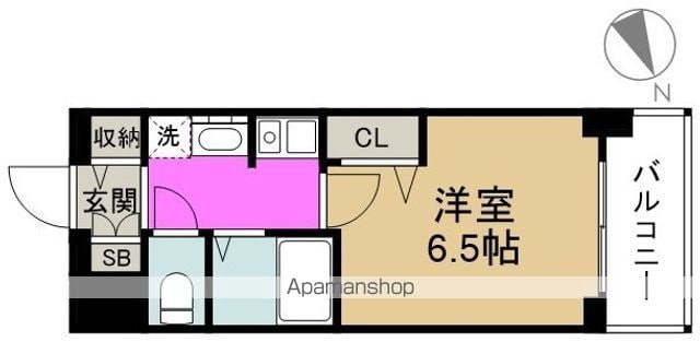 エスリード新梅田の間取り写真