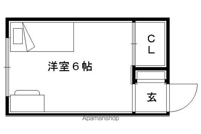翠明アパートの間取り写真
