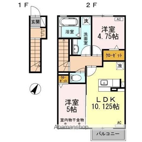 クラリスの間取り写真