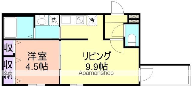 【フジパレス和歌山駅南Ⅲ番館の間取り】