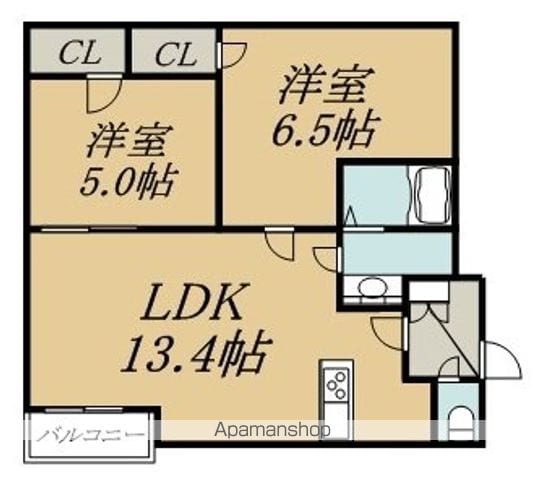 シティレジデンス月寒の間取り写真