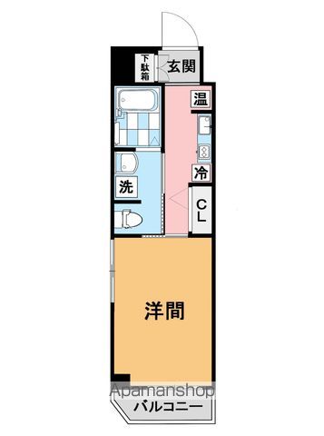 シャトル−TWOの間取り写真