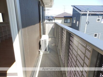 ラ・ヴィレッタ　Ａ棟[3LDK/69.4m2]のバルコニー